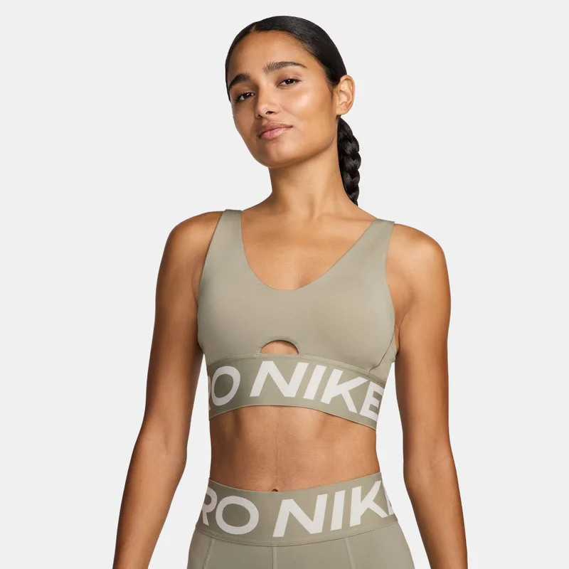 Nike Women's Pro Indy Plunge Medium-Support Sports Bra
